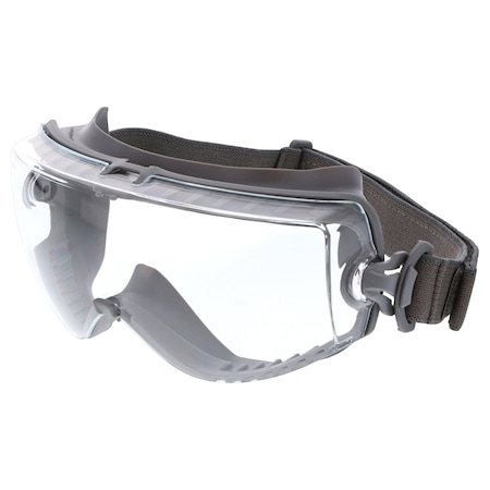 Mcr Safety Safety Goggles, Clear Lens, Indirect Vented, MAX6 Anti-Fog, Elastic Strap, Hydroblast HB3 Series, 12 PK HB3110PF